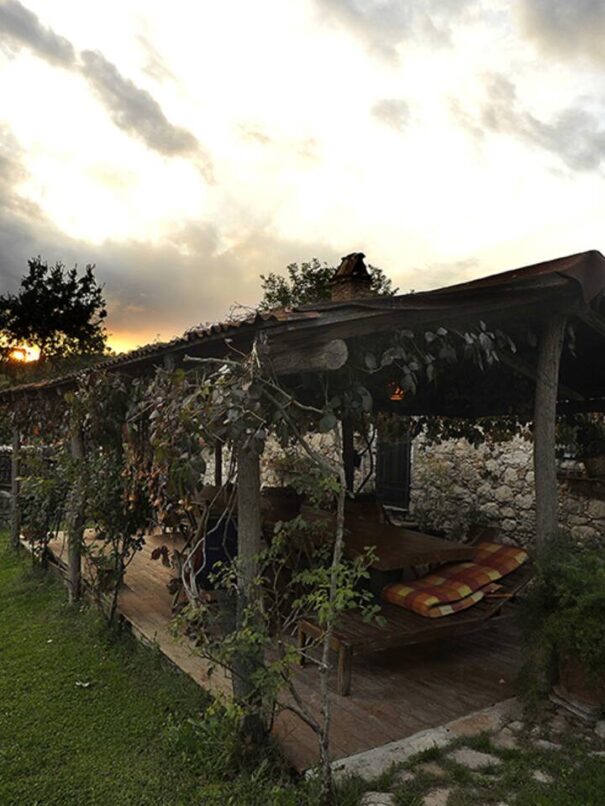 Lettini sdraio per la massima tranquillità in collina